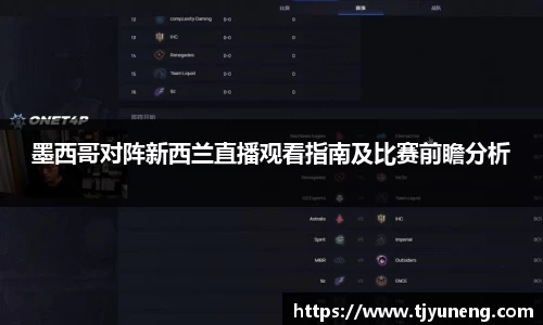 bwin必赢墨西哥对阵新西兰直播观看指南及比赛前瞻分析